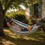 Houpací síť XXL pro 2 osoby 250 x 150 cm – nosnost 150 kg