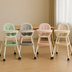 Практично детско столче за хранене 3в1
