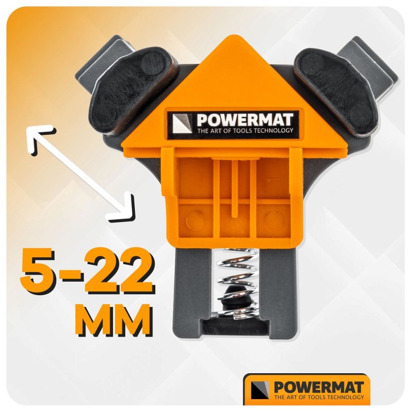 Sarokbilincs 5-22 mm - 4 darabos készlet