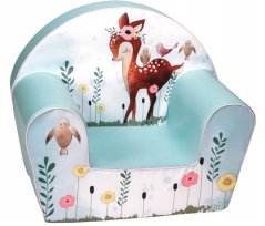 Pěnová dětská sedačka Bambi 51 x 33 x 42 cm