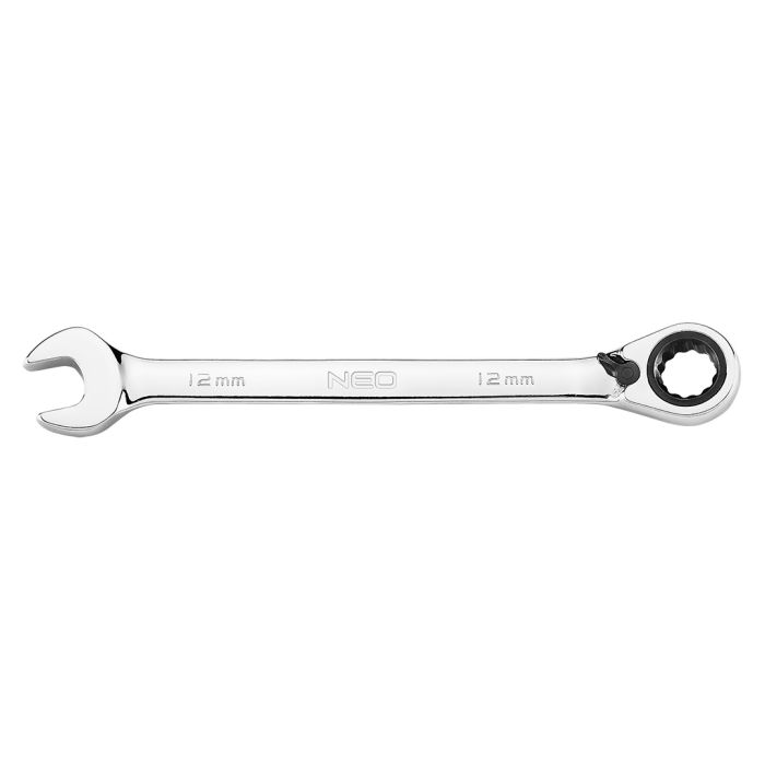Chiavi combinate con cricchetto e interruttore, set di 12, 8 - 19 mm, custodia morbida 09-345 NEO