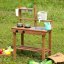 Kinderküche aus Tannenholz + Zubehör