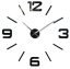 Wanduhr zum Aufkleben