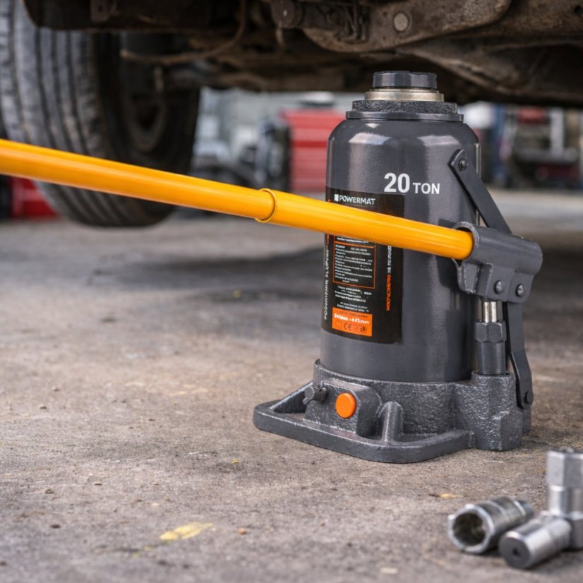 Hydraulický zdvihák 20 t – PM-PHS-20T, 245–445 mm