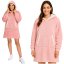 Oversize mikina s kapucňou – univerzálna veľkosť