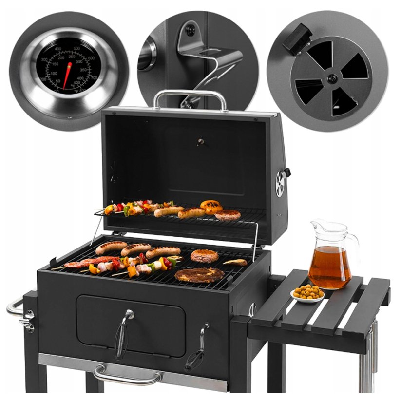 Massiver Familiengartengrill