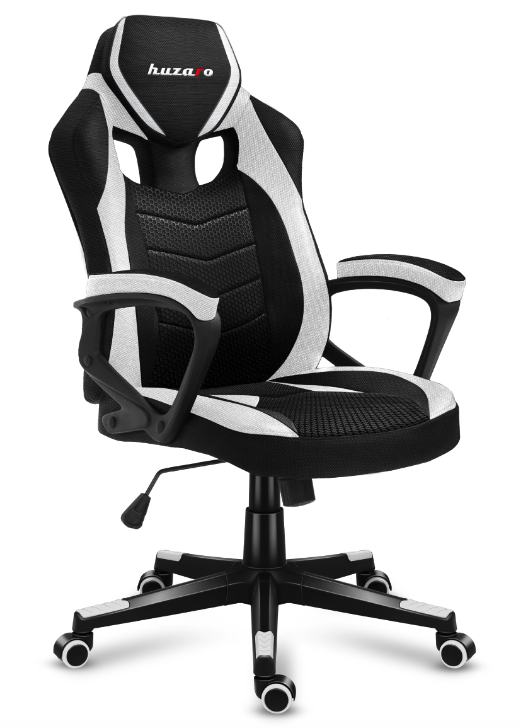 Kvalitní herní křeslo bílé barvy FORCE 2.5