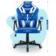 Dětská hrací židle  HC - 1001 modrá a bílá