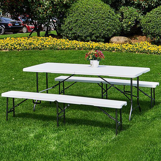 Skladacia cateringová lavica 180 cm