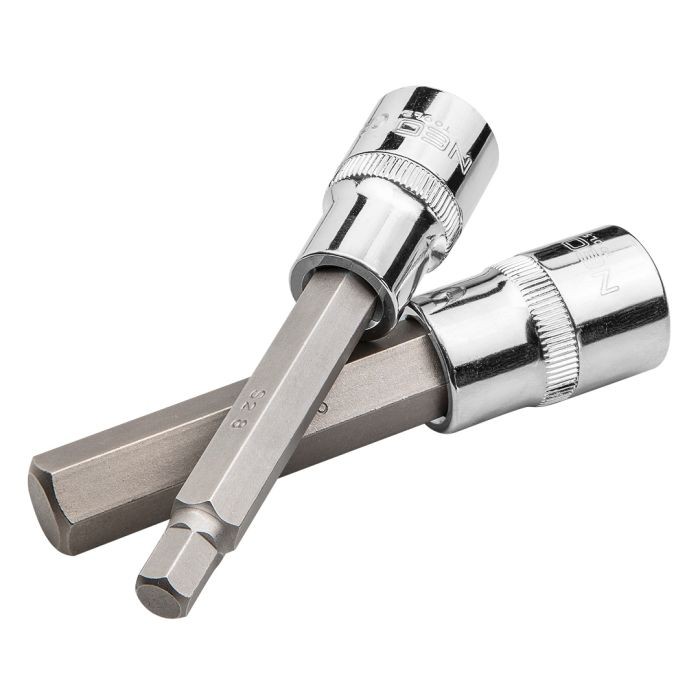 Set di inserti esagonali 1/2" 100 mm 9 pz 08-706 NEO