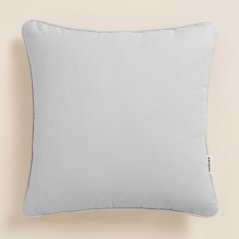 Elegantná obliečka na vankúš v svetlosivej farbe 40 x 40 cm