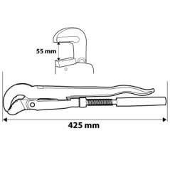 Feuerlöscher 55mm Typ 90 02-131 NEO TOOLS