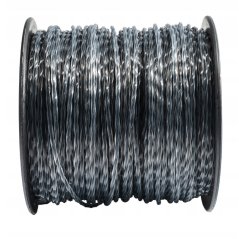 Megerősített négyszögletes fűkasza damil 2,7 mm 100 m