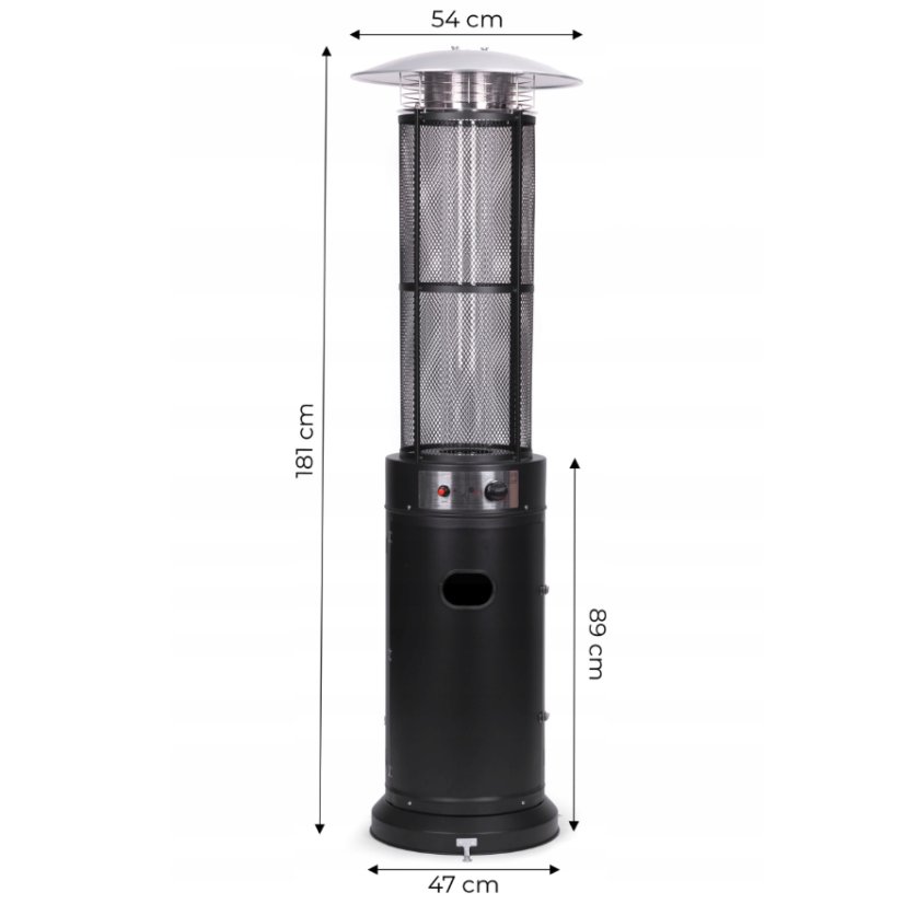 Plynový terasový ohřívač 11 kW