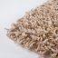 Stylový koberec shaggy s vysokým vlasem v barvě cappuccino