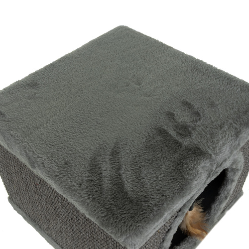 Kaparófa macskáknak alomtálcával