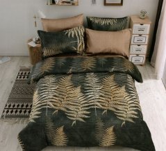 Lenjerie de pat cu motiv de frunze de ferigă