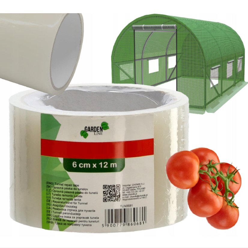 Lepiaca páska na opravu fóliovníkov 6 cm x 12 m - 1ks