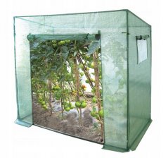 Praktischer Gartencontainer mit den Maßen 200 x 80 x 170/148 cm