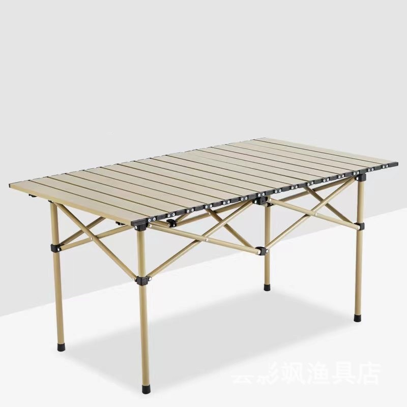 Skladací kempingový stôl 95 x 56 x 50 cm s obalom