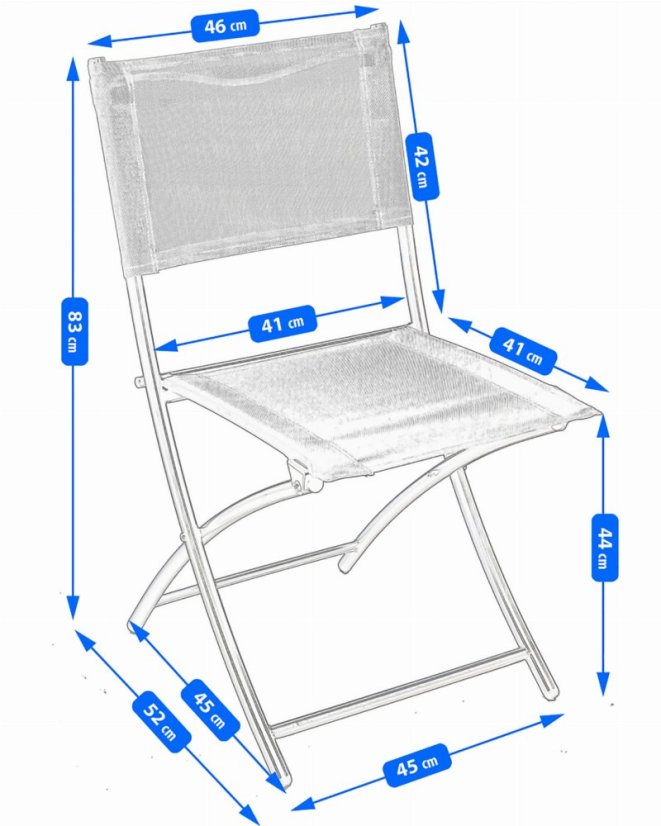 Balkon-Klappmöbel-Set