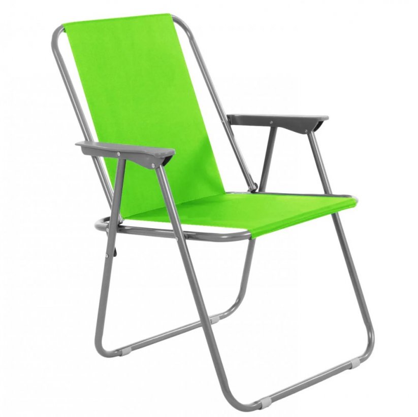 Zelena kempingová stolička HUNTER