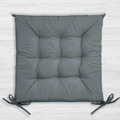 Vodeodolný podsedák na stoličku do altánku 40 x 40 cm - sivý