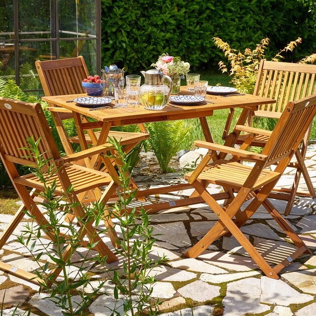 Sydney Komfort 4 személyes akácfából készült kerti bútor szett