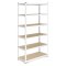 Raft metalic stabil de depozitare cu 6 rafturi 222x110x50