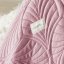 Prekrivač od ružičastog velura Feel  200 x 220 cm