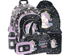 5-delni šolski komplet za deklice - Unicorn