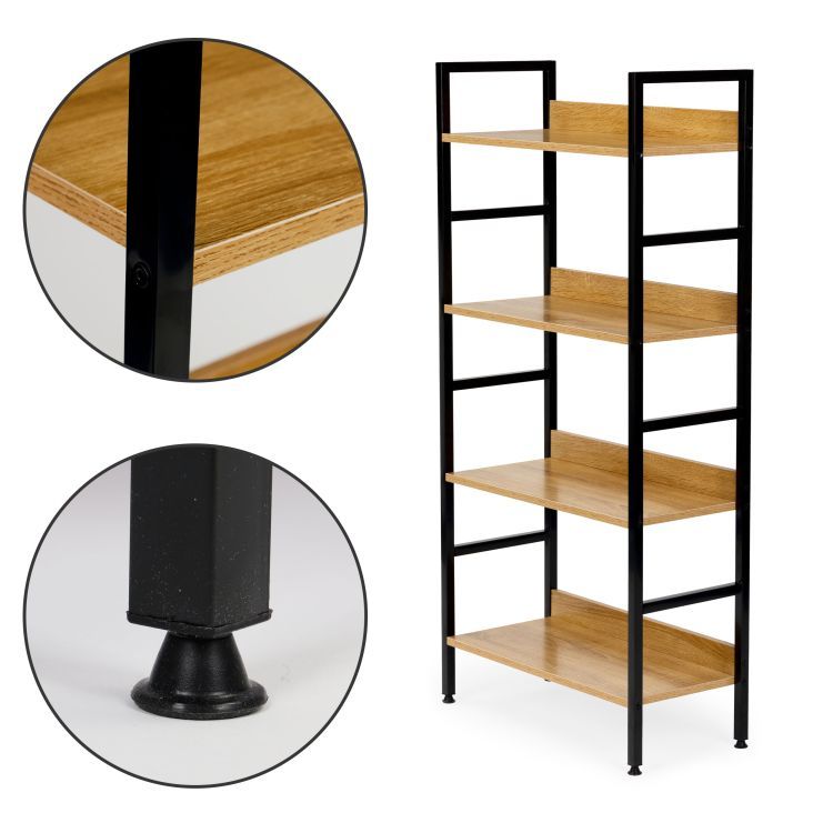 Industriálny regál so 4 policami