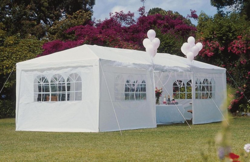 Záhradný stan / Pavilón 3 x 9 m – Ideálny pre oslavy a záhradné párty