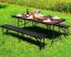 Catering-Klapptisch 180 cm - dunkelbraun