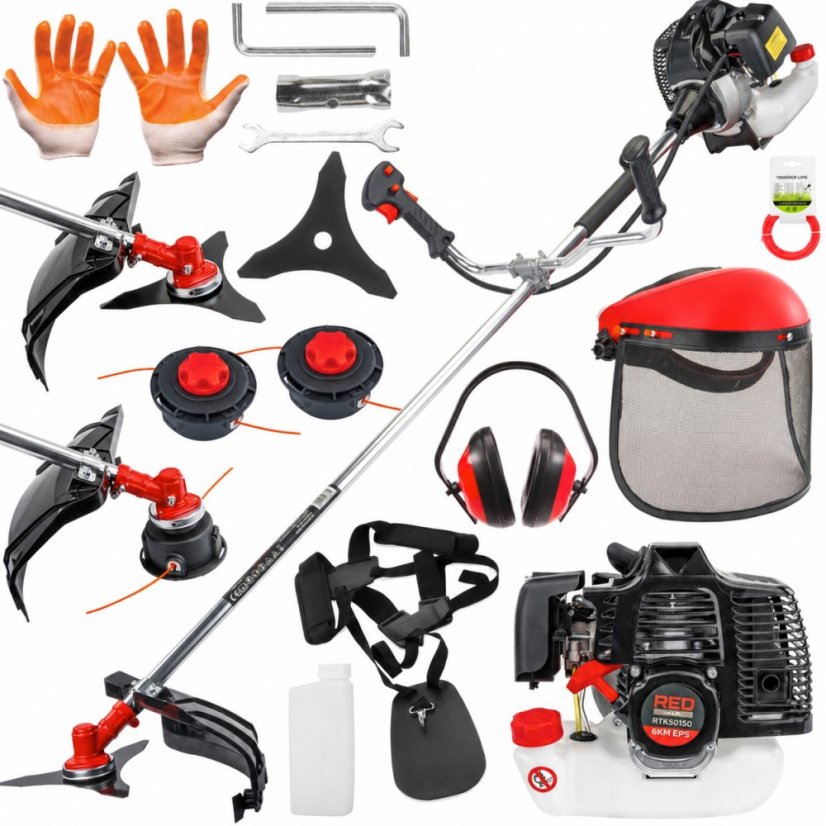 Benzin-Freischneider mit leistungsstarkem 49 cm³-Motor RTKS0150