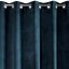 Dunkelblauer Vorhang in luxuriösem Design 140 x 250 cm