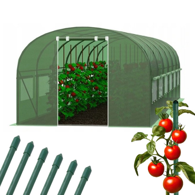 Veľký fóliovník na záhradu 3x6 m