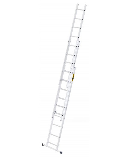 Multifunkčný hliníkový rebrík, 3 x 9 priečok a nosnosť 150 kg