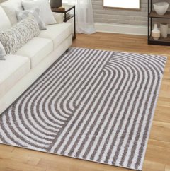 Designerteppich in Beige ATHOS