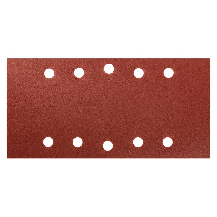Șmirghel velcro 115 x 230 mm, K180, 5 buc, cu găuri 54H006 GRAFIT