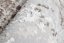 Beige-grauer Teppich im Vintage-Design