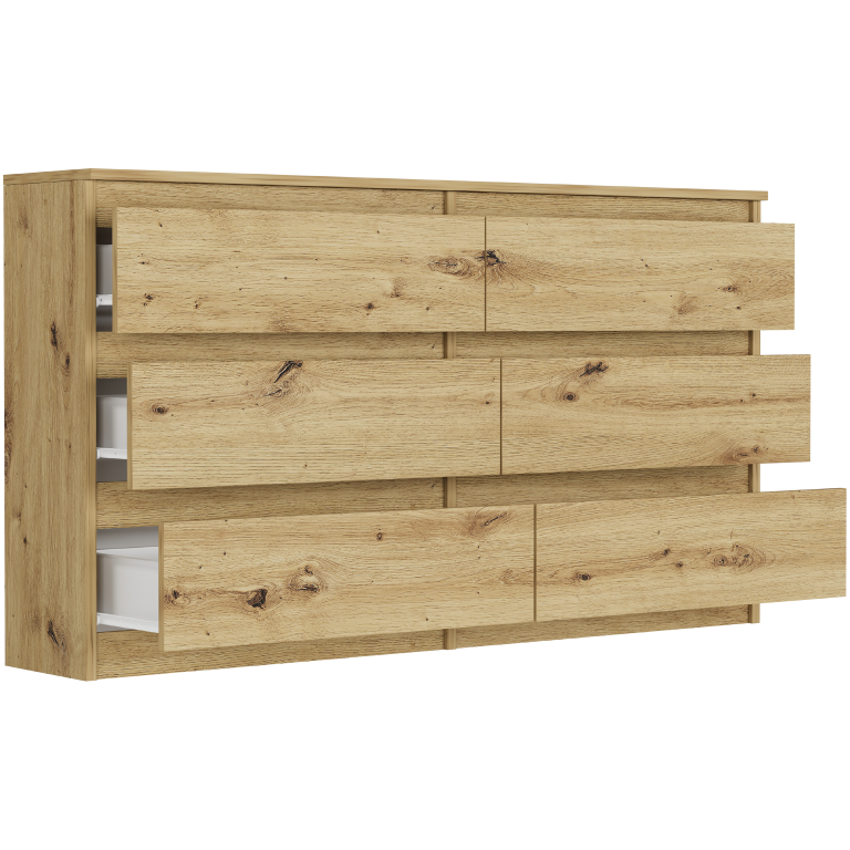 Moderná komoda R-140 - rôzne farebné prevedenia