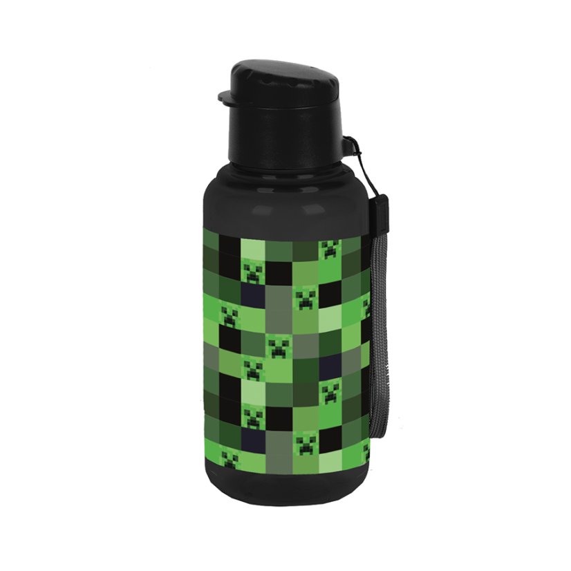 Školski set Minecraft Pixel Mask od 5 dijelova - školska torba, pernica, vrećica, boca za vodu i novčanik