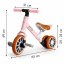Triciclo di equilibrio per bambini in rosa ECOTOYS