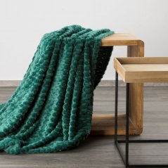 Дебело одеяло в зелено с модерен модел