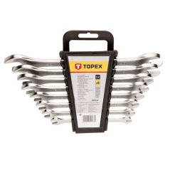 Gabelschlüssel 6-22 mm, Satz mit 8 Stück 35D656 TOPEX
