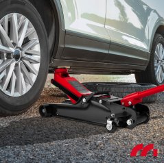 Hydraulický nízkoprofilový pojízdný zvedák 2,5 t MalTec MasterJack2500 – 85–385 mm