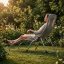 Șezlong de grădină pliabil ergonomic Loft S-Curve Texteline