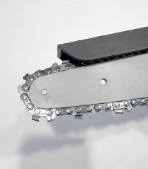 Motosega a batteria 21 V con 2 batterie e caricabatterie