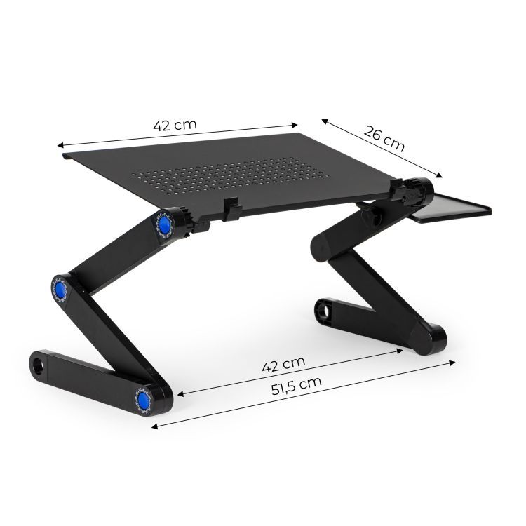 Állítható laptop állvány egérpaddal